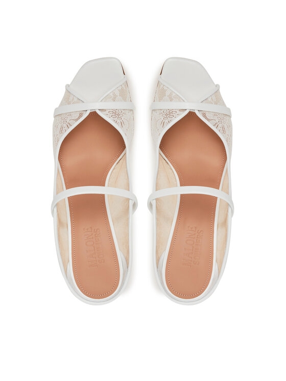 MALONE SOULIERS Шльопанці MALONE SOULIERS Noah 70-10 Білий