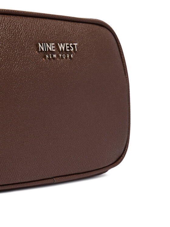 Nine West Дамска чанта Nine West CEO-KISSING TREE LANE-LH22270 Кафяв