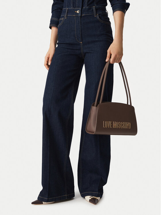 LOVE MOSCHINO Torbica LOVE MOSCHINO JC4187PP1PKD0300 Smeđa
