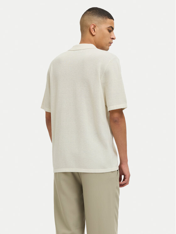 Jack & Jones Jack & Jones Polo Orion 12268226 Écru Relaxed Fit