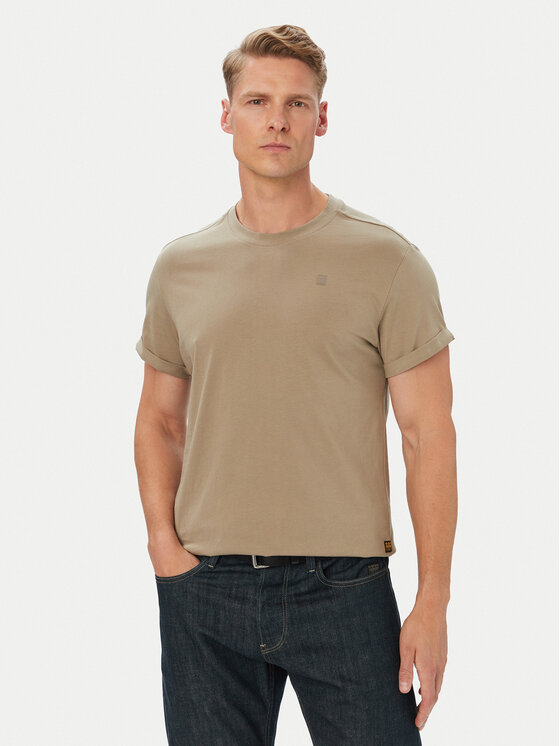 G-STAR G-Star Raw Póló Sustainable D16396-B353-2199 Zöld Relaxed Fit