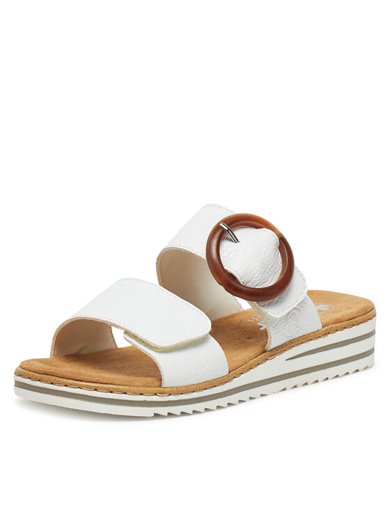 Rieker Nazouváky Rieker V0692-80 Bílá