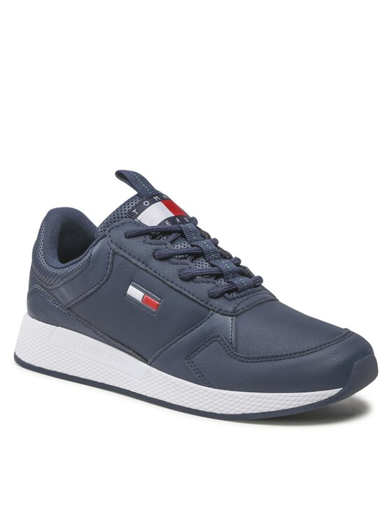 Tommy Jeans Snīkeri Tommy Jeans Flexi Runner Ess EM0EM01080 Tumši zils