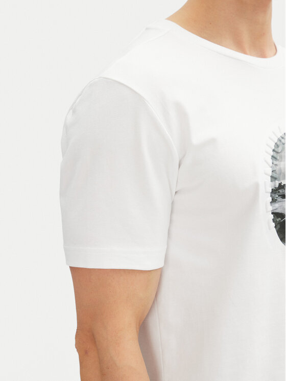 BOSS BOSS Футболка Graphic Heritage 50537847 Білий Regular Fit