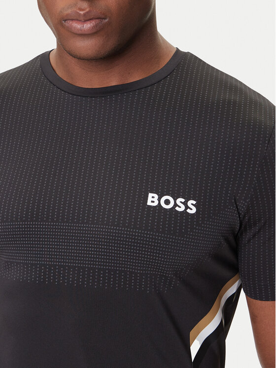 BOSS BOSS Camiseta Tech TOC 50543329 Negro Slim Fit