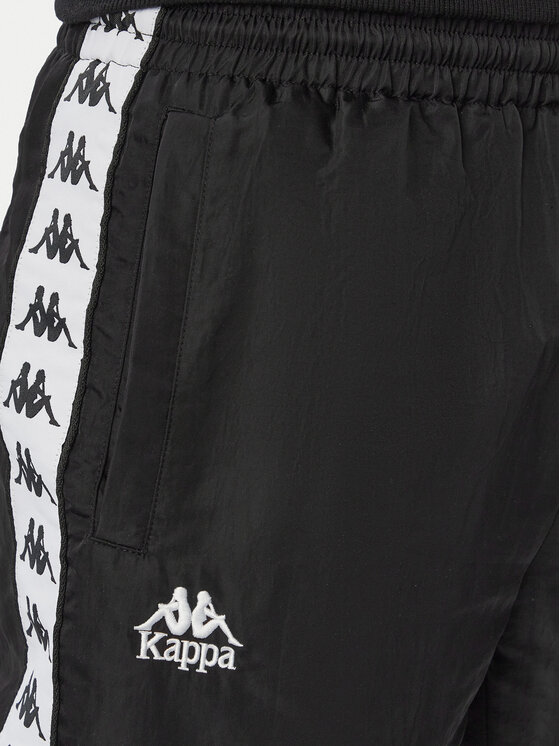 Kappa Kappa Pantalones de chándal Orfeo 36235NW Negro Comfort Fit