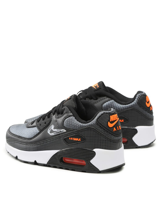 Nike Sneakersy Nike Air Max 90 Mesh Gs DR0172 001 Černá