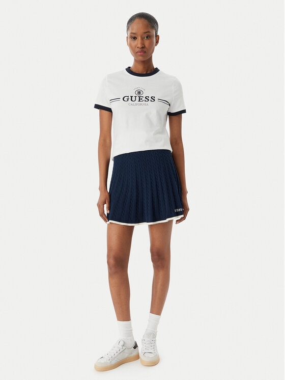Guess Guess Camiseta V6GI08 K2975 Blanco Regular Fit