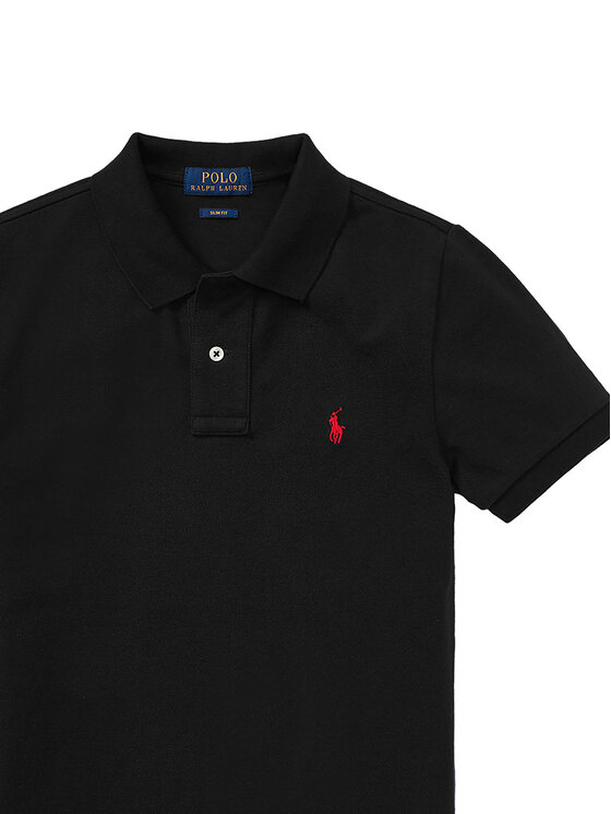 Polo Ralph Lauren Polo Ralph Lauren Polo marškinėliai 323547926001 Juoda Slim Fit