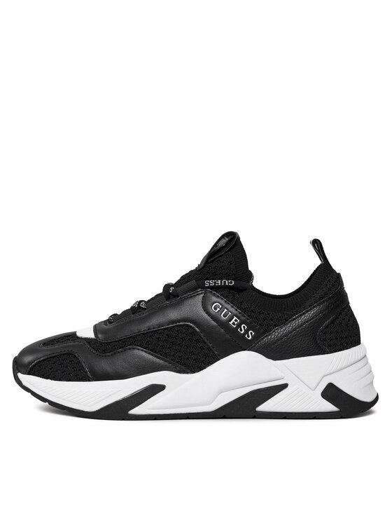 Guess Sneakersy Guess Geniver2 FLPGE2 FAB12 Czarny