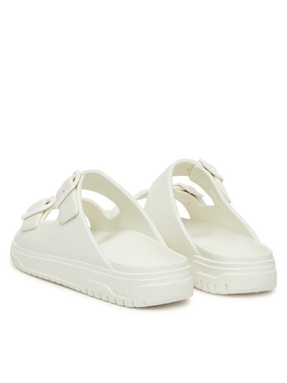 Armani Exchange Шльопанці Armani Exchange XDP043 XV821 00894 Білий
