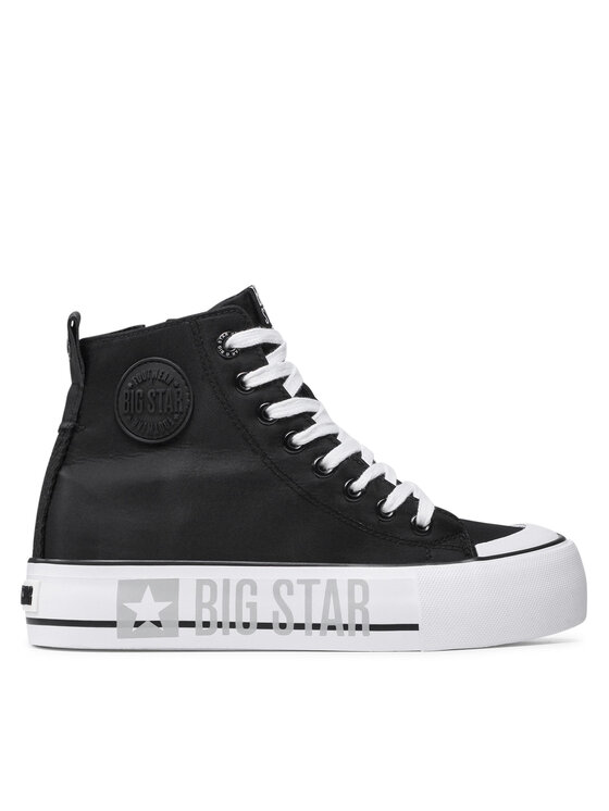 Big Star Shoes Plátenky Big Star Shoes II274012 Čierna