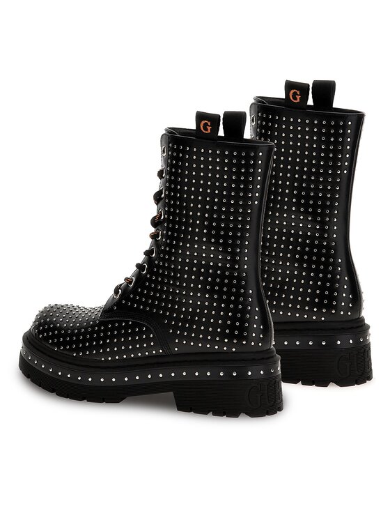 Guess Gležnjarji Guess Joya FL7JYA PEL10 Črna