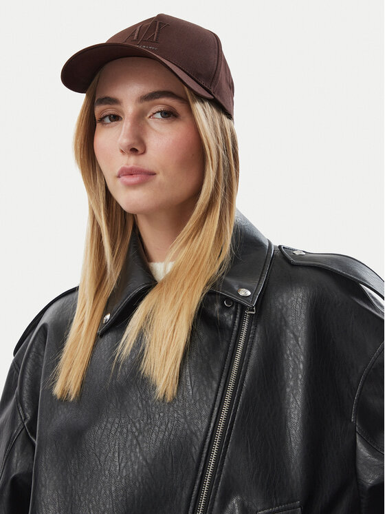 Armani Exchange Czapka z daszkiem Armani Exchange XW001179 AF14711 U6032 Brązowy