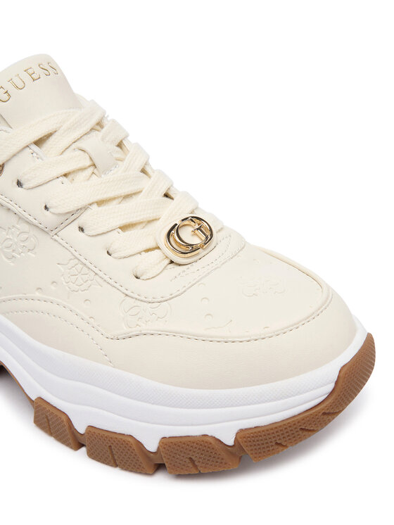 Guess Снікерcи Guess FLFBRT PEL12 Écru