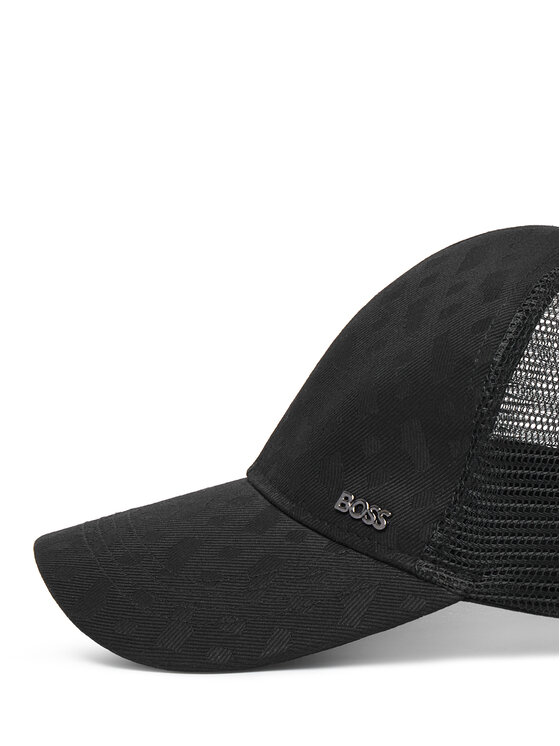BOSS Czapka z daszkiem BOSS Zed 50560346 Czarny