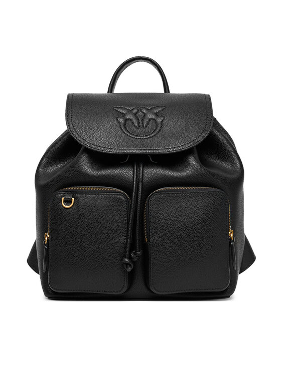 PINKO Ruksak PINKO Carrie Backpack Al 25-26 PLTT 104351 A29Q Čierna