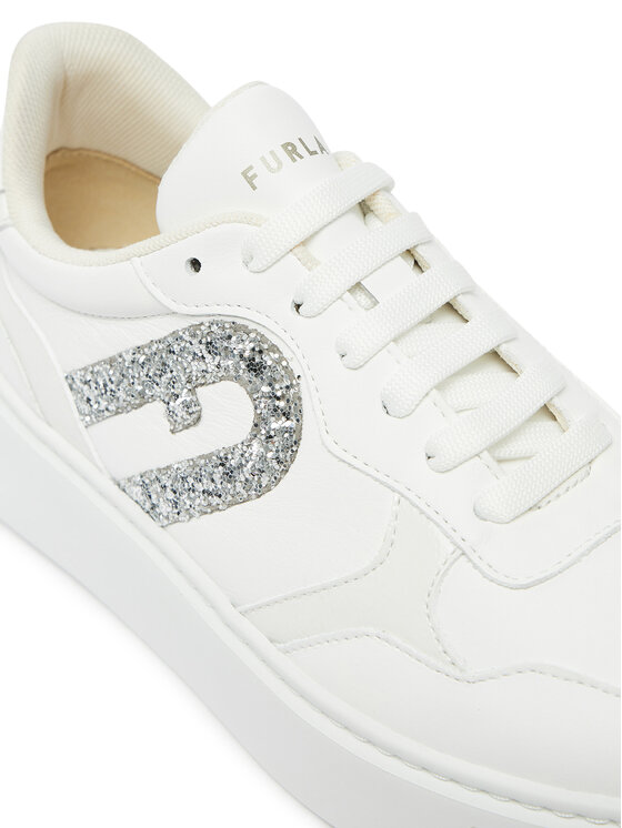 Furla Sneakersy Furla Sport Lace-Up Sneaker YI07SPT BX3727 3752S Bílá