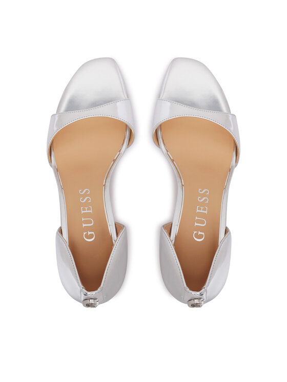 Guess Туфлі на шпильці Guess FLTKAO LEL03 Срібний