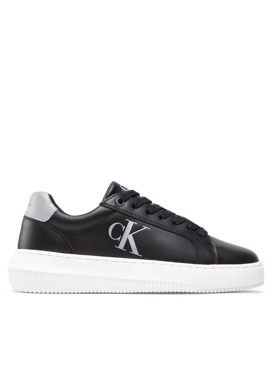 Calvin Klein Jeans Αθλητικά Calvin Klein Jeans Chunky Cupsole Laceup Low Ess M YW0YW00701 Μαύρο