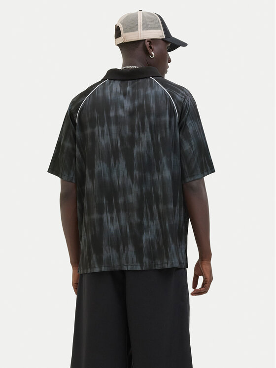 Jack & Jones Jack & Jones Поло Retreat 12277379 Чорний Loose Fit