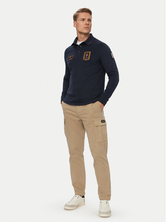 Aeronautica Militare Aeronautica Militare Polo 262PO1941UJ00703 Azul marino Regular Fit