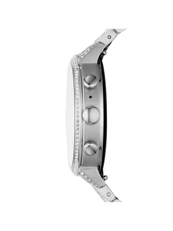 Fossil Pametna ura Fossil Venture Hr FTW6013 Srebrna