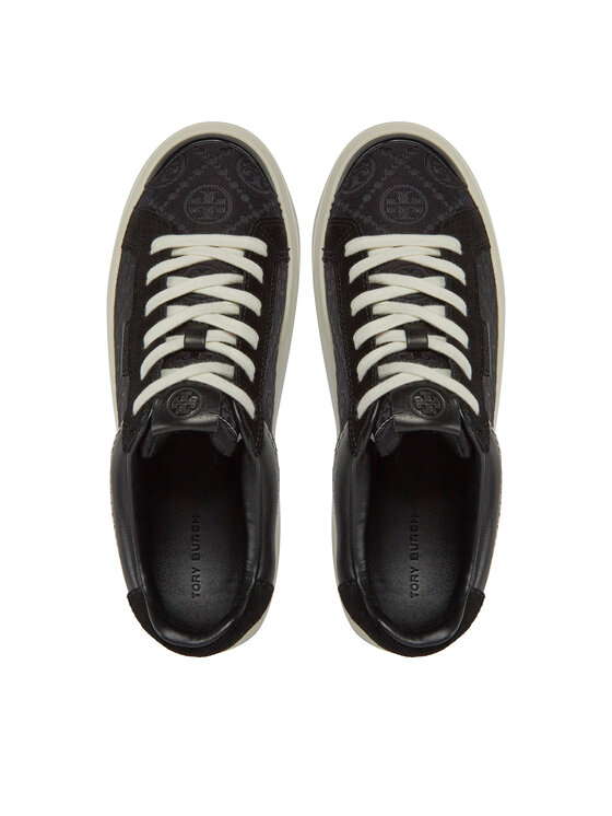 Tory Burch Snīkeri Tory Burch T Monogram Ladybug Sneaker 153015 Melns