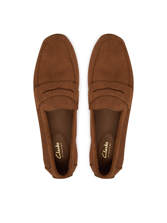 Clarks Мокасини Clarks Corsley Bar 26184513 Коричневий