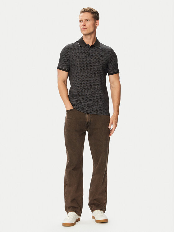 MICHAEL Michael Kors MICHAEL Michael Kors Polo CS650V848T Negro Regular Fit