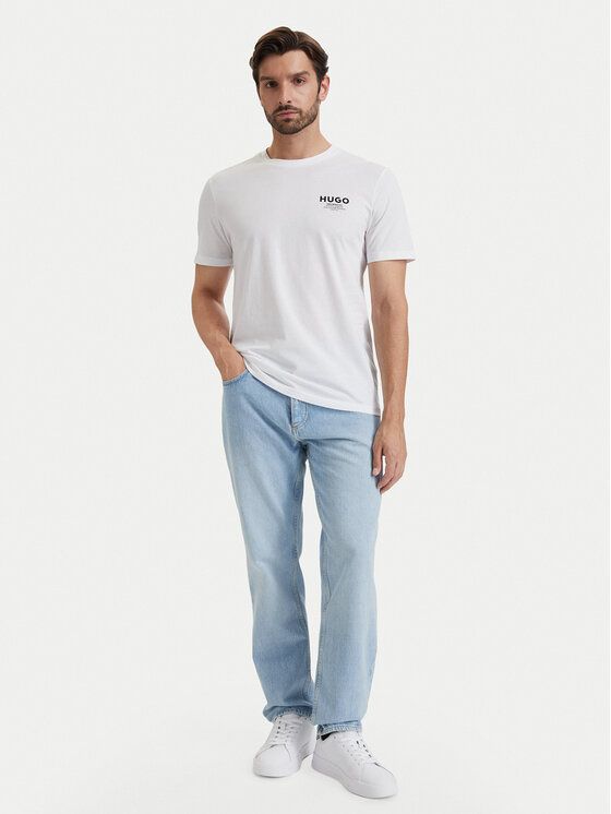 HUGO HUGO Camiseta Nesptee 50572740 Blanco Regular Fit
