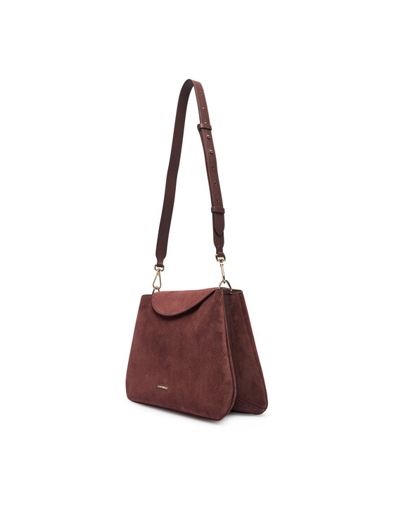 Coccinelle Ročna torba Coccinelle VCL Coccinelletiggy Suede Bim E1 VCL 18 01 01 Bordo rdeča