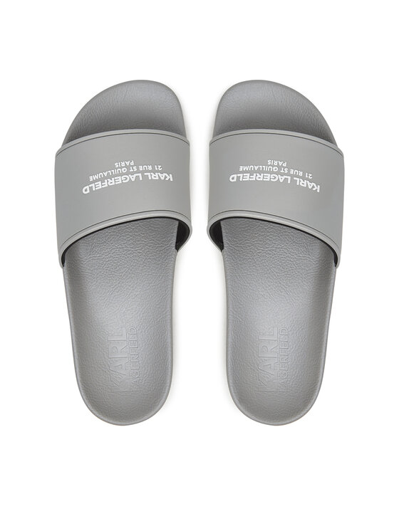 KARL LAGERFELD Шльопанці KARL LAGERFELD KL70008A Сірий