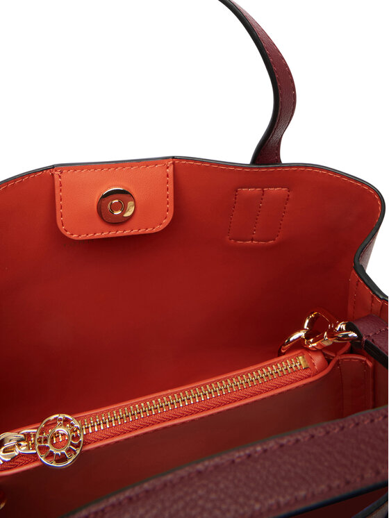 Tommy Hilfiger Torebka Tommy Hilfiger Th Icon Mini Satchel AW0AW18722 Bordowy