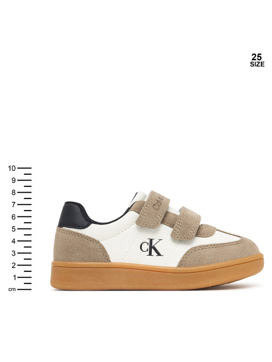 Calvin Klein Sneakers Calvin Klein Low Cut Velcro Sneaker V1X9-83443-0318 M Bej