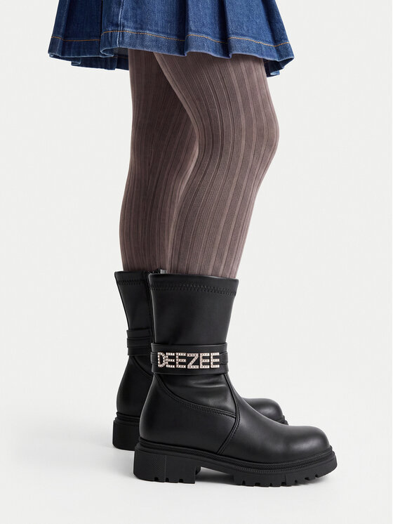 DeeZee Īsie zābaki DeeZee CEO-CS5819-62 Melns