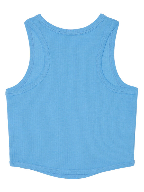 United Colors Of Benetton United Colors Of Benetton Top 31H3CH01F Blau Slim Fit