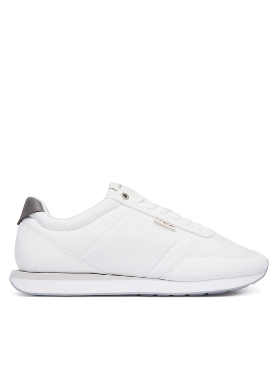 Calvin Klein Superge Calvin Klein Retro Runner T Lth Aop Ny HM0HM02213 Bela