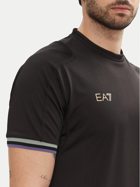 EA7 Emporio Armani EA7 Emporio Armani Marškinėliai 7M000256 AF13537 UC001 Juoda Regular Fit