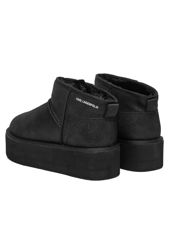 KARL LAGERFELD Sněhule KARL LAGERFELD Thermo KL48523 Černá