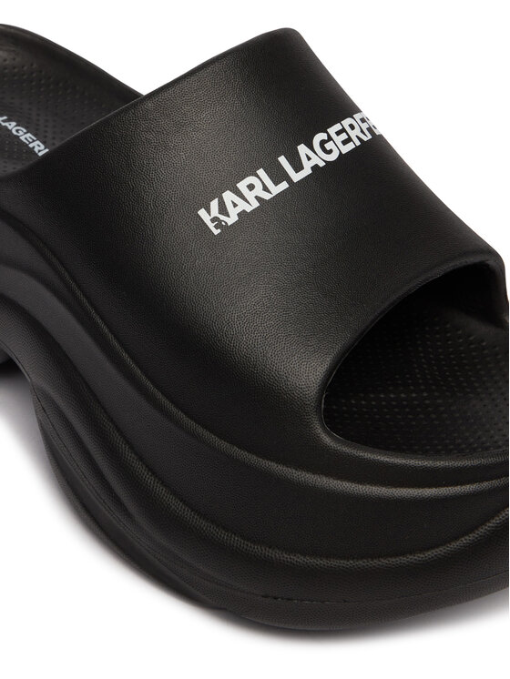 KARL LAGERFELD Natikači KARL LAGERFELD KL88900A Črna