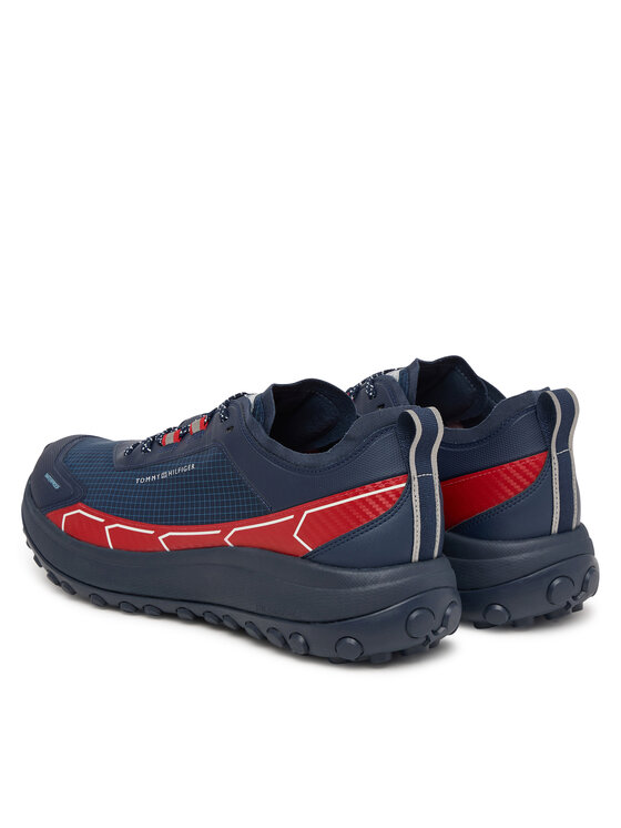 Tommy Hilfiger Sneakers Tommy Hilfiger The Canyon X M Mix Runner Wpm FM0FM06066 Blu scuro