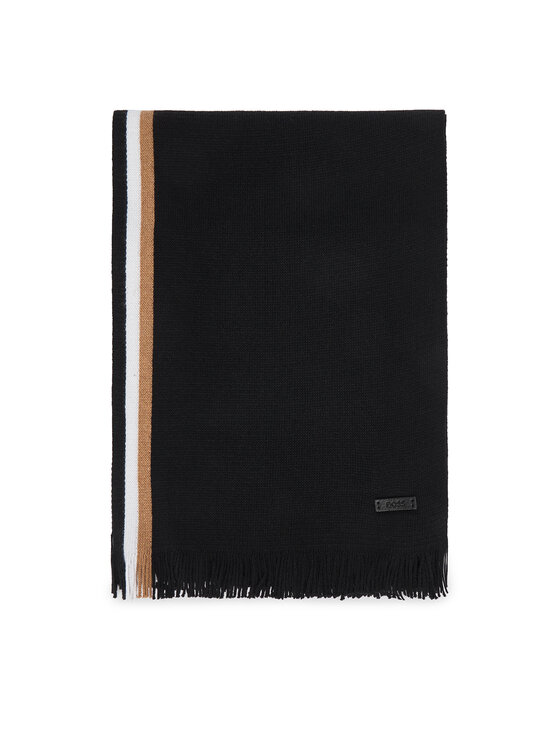 BOSS Sada čepice a šál BOSS Henzo 50551072 Černá