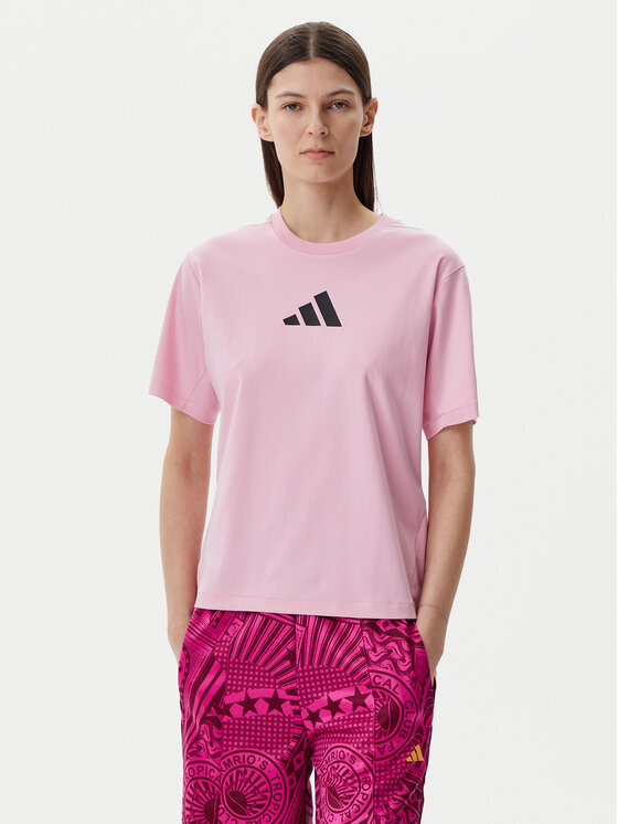 adidas adidas Футболка Z.N.E. JC5401 Рожевий Regular Fit