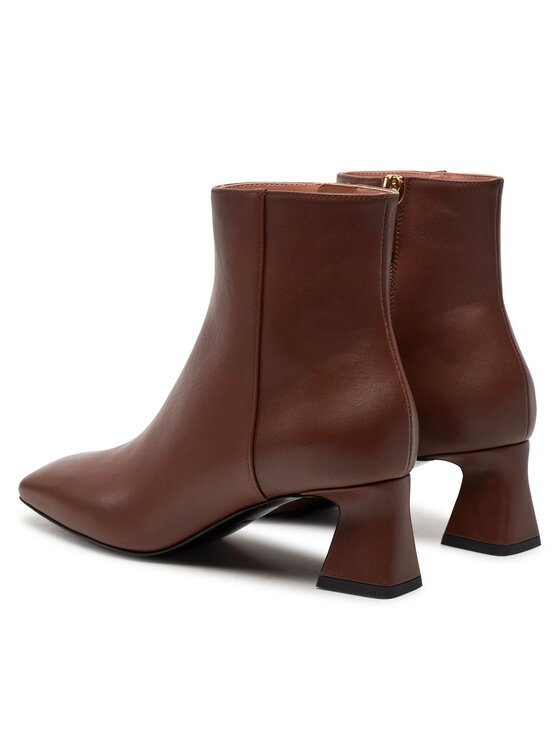 Pollini Členková obuv Pollini SA21045C1LTD0217 Hnedá