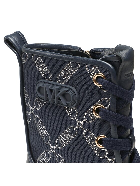 MICHAEL Michael Kors Puszābaki MICHAEL Michael Kors Hanley Bootie 40F3HYME6Y Tumši zils