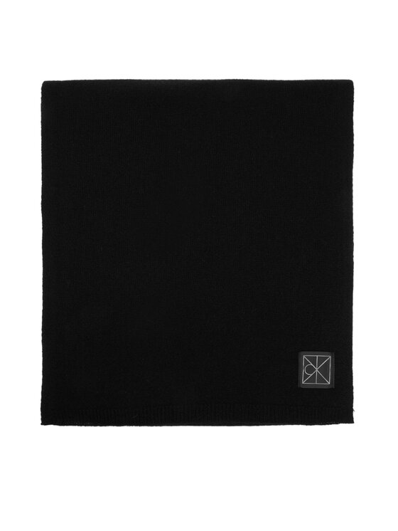 Calvin Klein Šal Calvin Klein Emblem LV04D8014G Črna