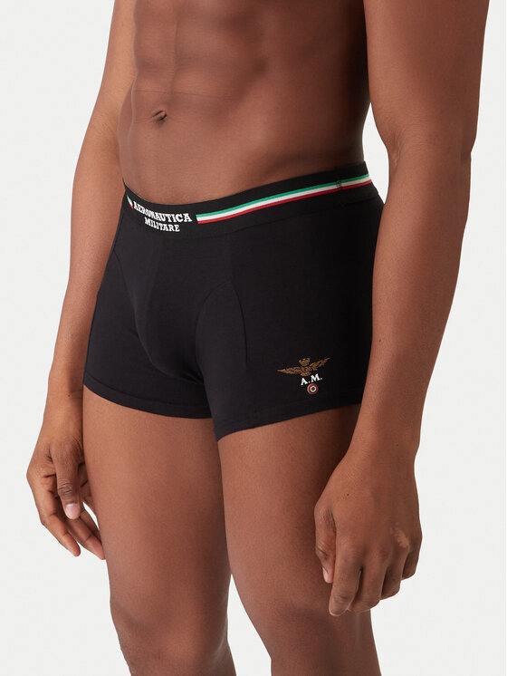 Aeronautica Militare Aeronautica Militare Bokserių komplektas AM1UBX001T Juoda