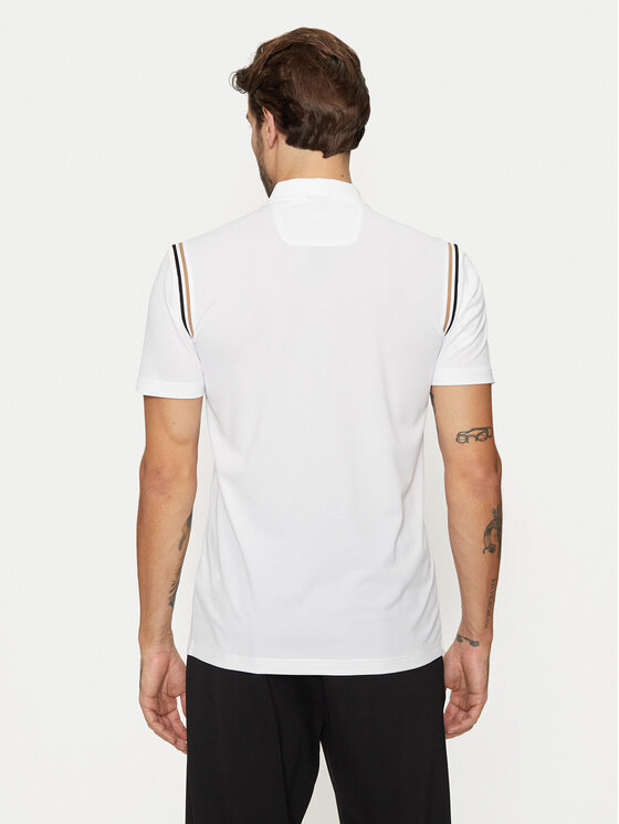 BOSS Boss Футболка Pariq 50534347 Білий Slim Fit