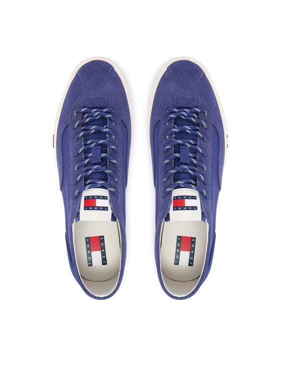 Tommy Jeans Tenisky Tommy Jeans Archive Vulc Y2K EM0EM01760 Modrá